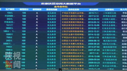 安康运用大数据互联网为贫困户脱贫提供精准服务